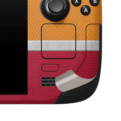 NFL Tampa Bay Buccaneers Vintage Steam Deck Handheld Gaming Computer Skin
